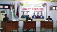 Debat Calon Presiden Mahasiswa INSURI 2021. Debat ini diselenggarakan di Aswaja Hall pada Jumat (25/6)